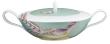 Soup tureen turquoise background - Raynaud